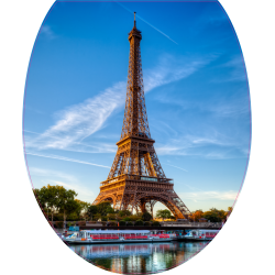 Autocollant WC Paris Tour Eiffel