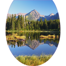 Autocollant WC Paysage 2