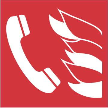 En cas d'incendie ne pas utiliser l'ascenceur - 10cm - Sticker/autocol