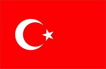 Autocollant Drapeau Turquie | Autocollants-Stickers