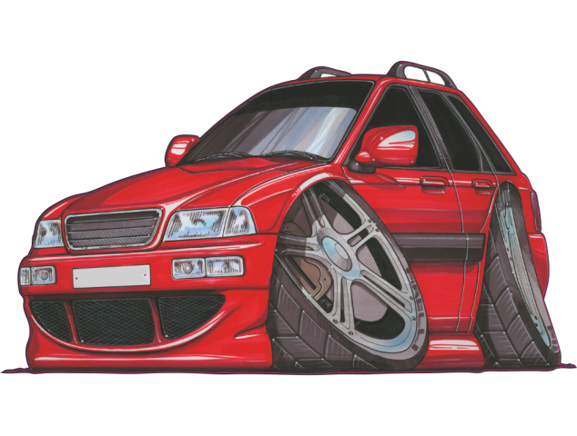 Audi A4 - Caricatures Tuning