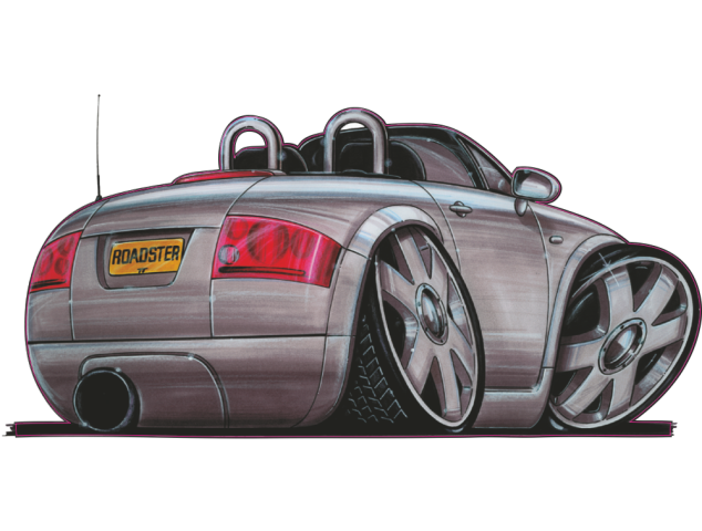 Audi TT_Cab - Caricatures Tuning