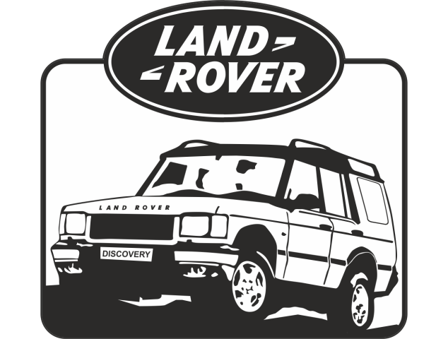 Sticker Land Rover - Auto Land Rover