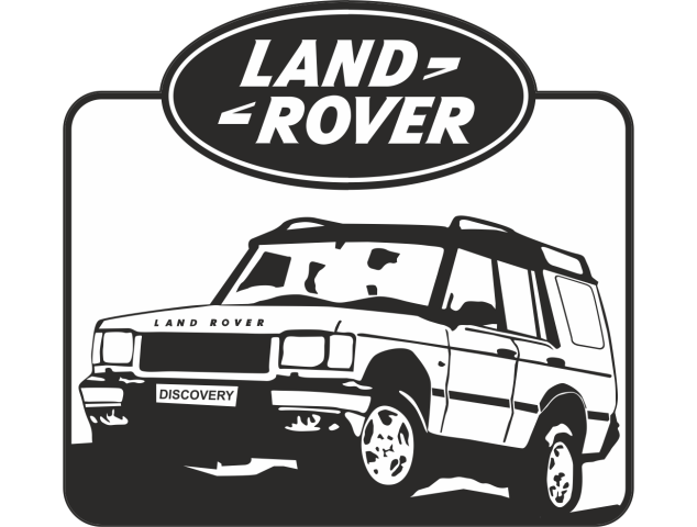 Sticker Land Rover - Auto Land Rover