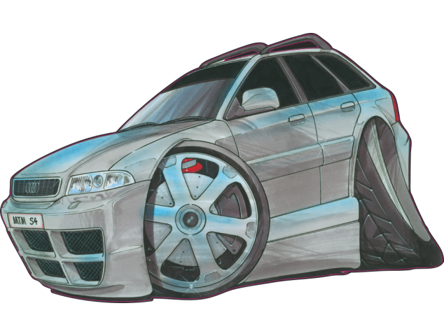 Audi A4 - Caricatures Tuning