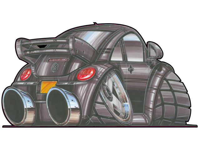 Autocollant 1063-New Beetle - VolksWagen