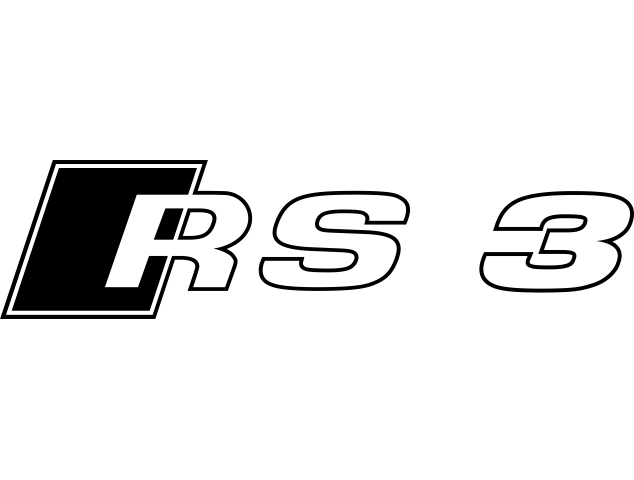 Sticker Audi Rs3 - Stickers Audi