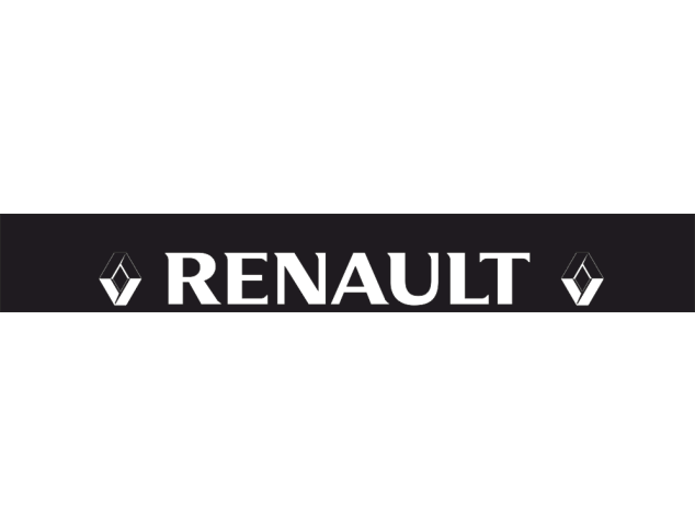 Sticker Bande Pare Soleil Renault Logo - Auto Renault