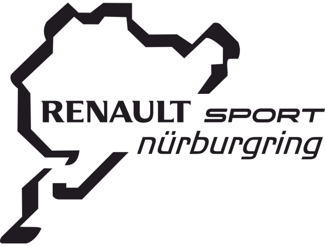 Sticker Renault Sport Nurbugring - Auto Renault