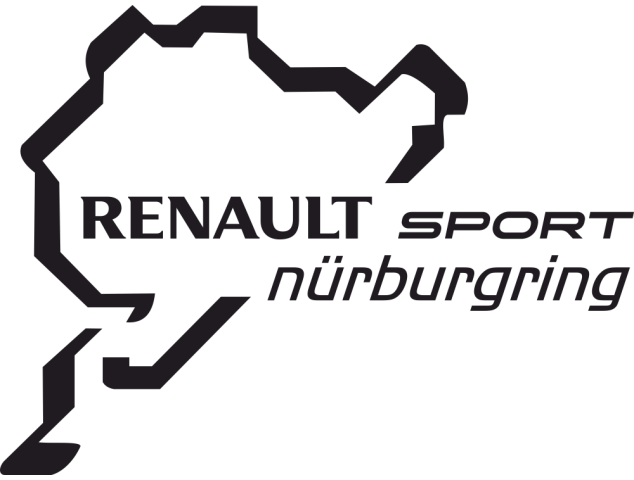 Sticker Renault Sport Nurbugring - Auto Renault