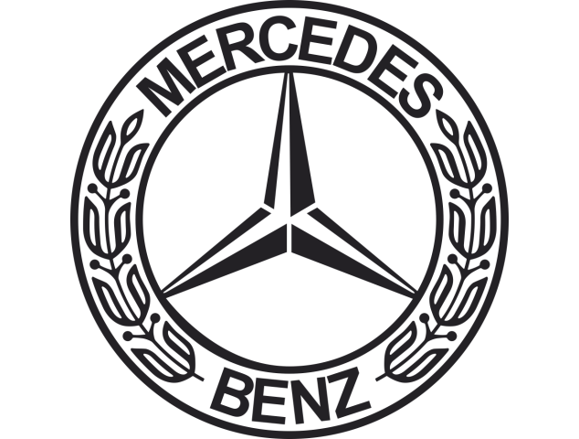 Sticker Mercedes Benz - Auto Mercedes