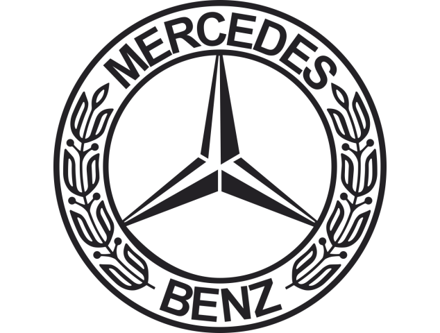 Sticker Mercedes Benz - Auto Mercedes