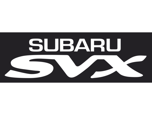 Sticker Subaru Svx - Auto Subaru