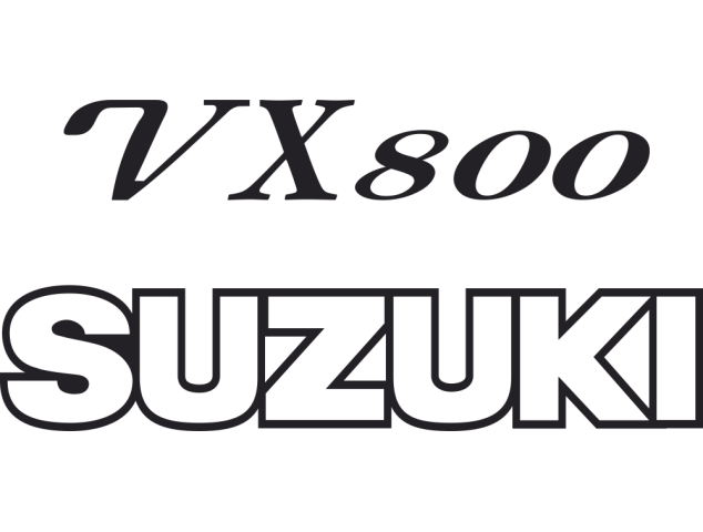 Sticker Suzuki Vx800 - Stickers Suzuki