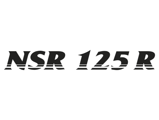 Sticker Honda nsr 125 r - Stickers Honda