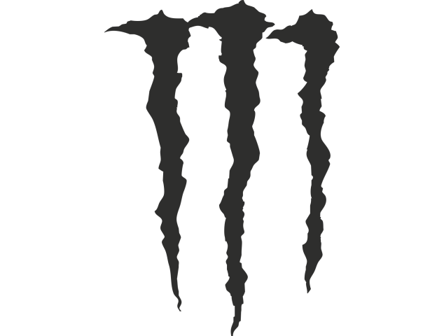 Sticker Monster Energy M - Auto