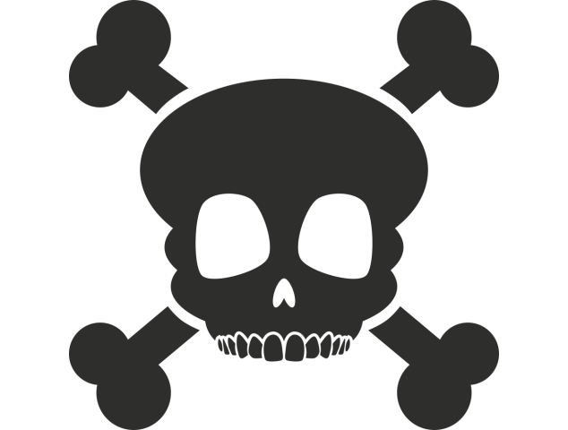 Sticker Skull 1 - Têtes de Mort
