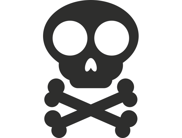 Sticker Skull 5 - Têtes de Mort