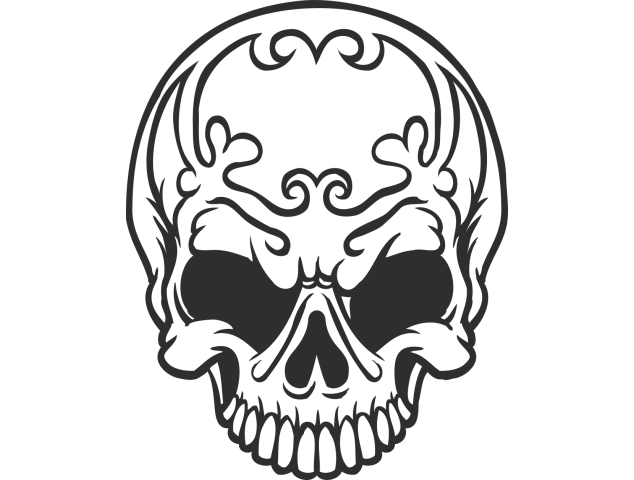 Sticker Skull 6 - Têtes de Mort