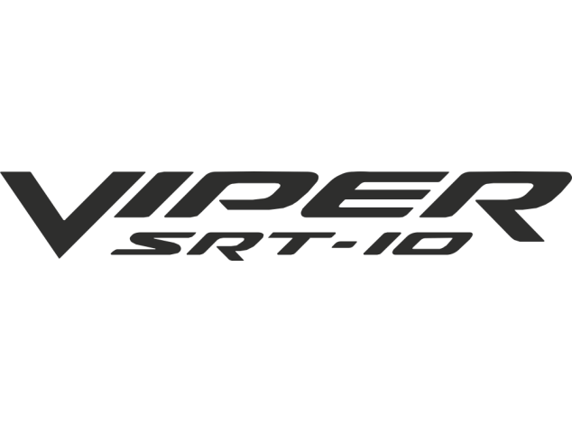 Sticker Dodge Viper Srt10 - Auto Dodge