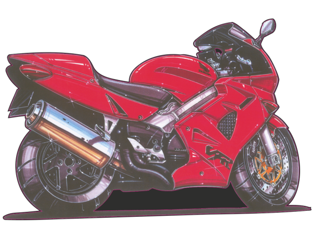 Autocollant 1142-Honda-VFR - Honda