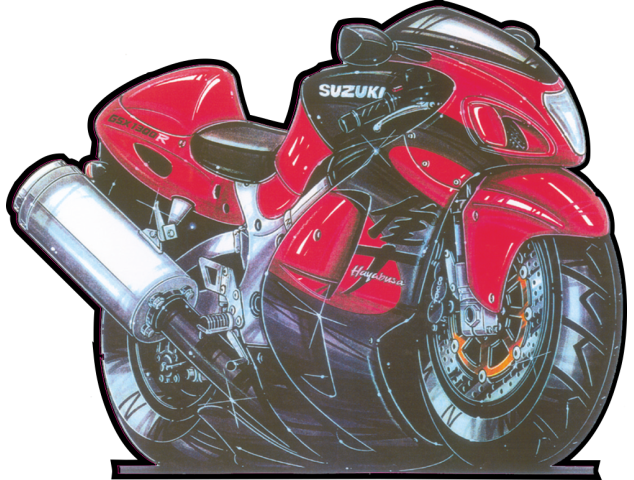 Suzuki Hayabusa - Caricatures Tuning