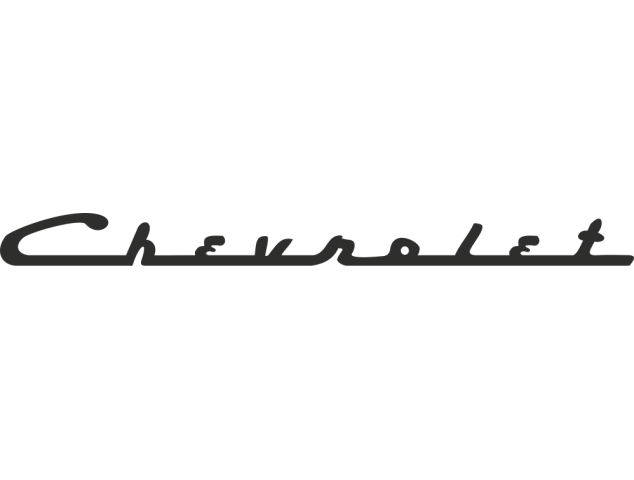 Sticker Chevrolet Classique - Auto Chevrolet