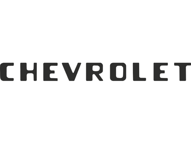 Sticker Chevrolet Simple - Auto Chevrolet