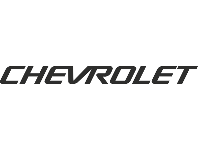 Sticker Chevrolet Simple 2 - Auto Chevrolet