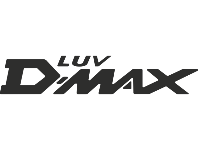 Sticker Chevrolet Luv Dmax - Auto Chevrolet