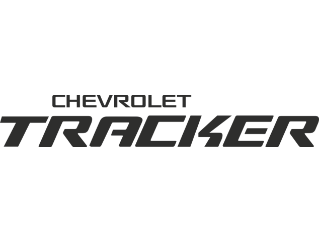Sticker Chevrolet Tracker - Auto Chevrolet