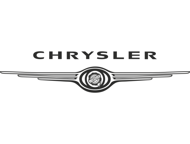 Sticker Chrysler Logo - Auto Chrysler
