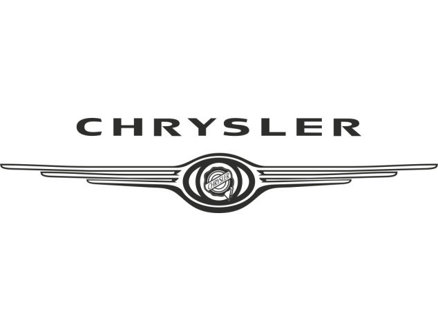 Sticker Chrysler Logo - Auto Chrysler