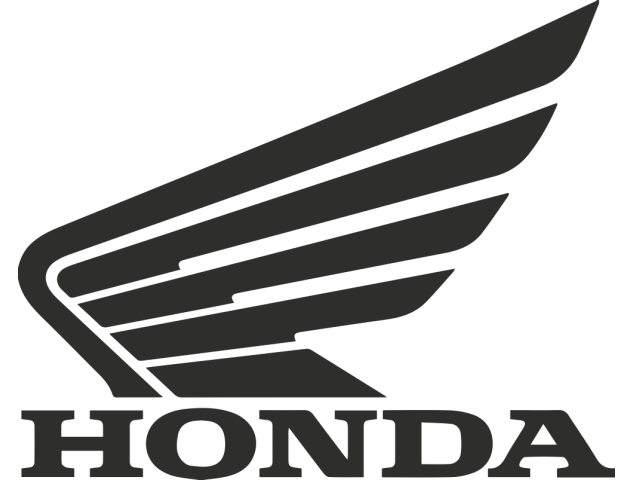 Sticker Honda Logo Wings - Auto Honda