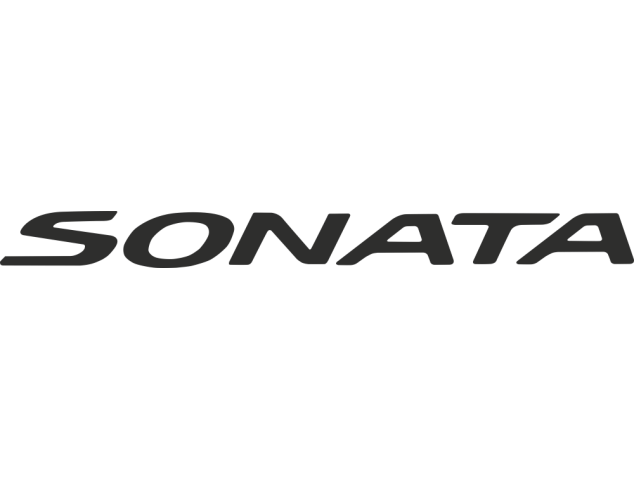 Sticker Hyundai Sonata - Auto Hyundai