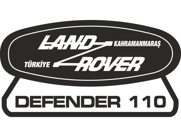 Sticker Land Rover Defender 110 - Auto Land Rover
