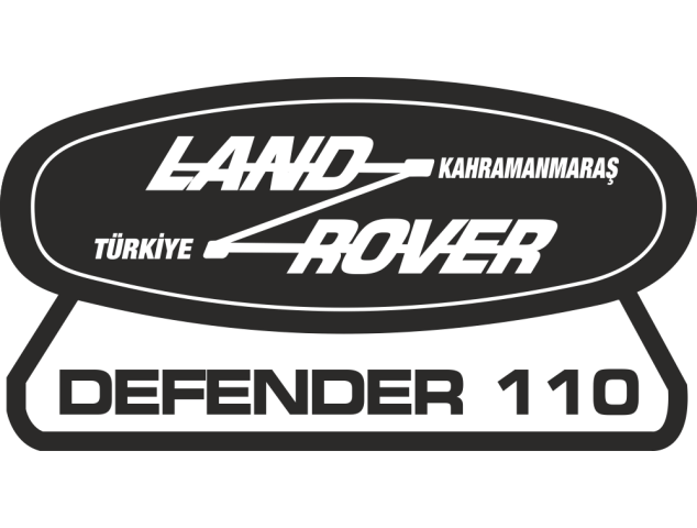 Sticker Land Rover Defender 110 - Auto Land Rover