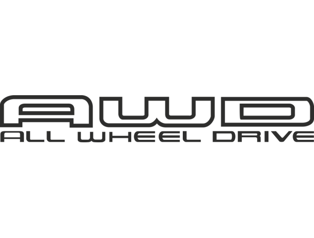 Sticker Subaru Awd All Wheel Drive - Auto Subaru