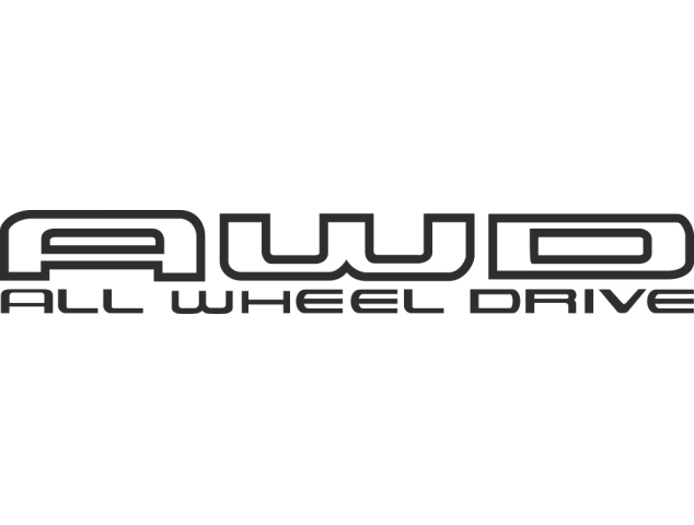 Sticker Subaru Awd All Wheel Drive - Auto Subaru