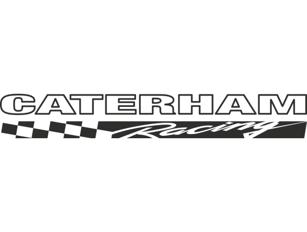 Sticker Catterham Racing - Auto Catterham
