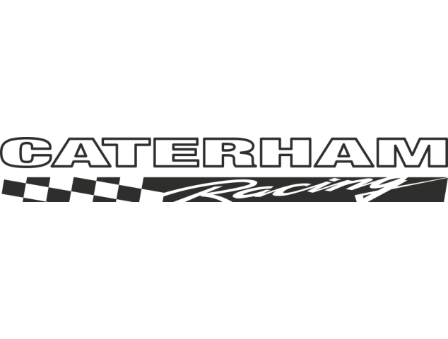 Sticker Catterham Racing - Auto Catterham