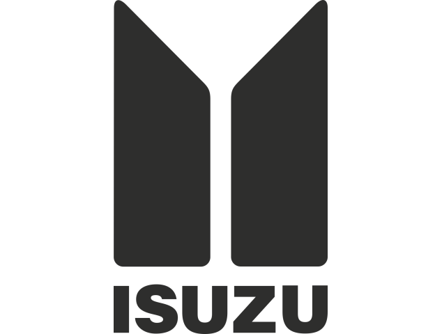 Sticker Isuzu Logo 2 - Auto Isuzu