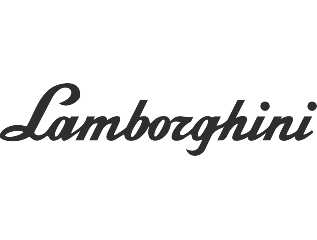 Sticker Lamborghini - Auto Lamborghini