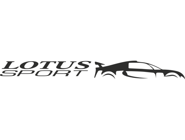 Sticker Lotus Sport 1 - Auto Lotus
