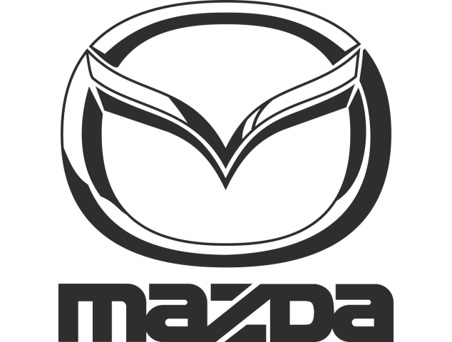 Sticker Mazda Logo 1 - Auto Mazda