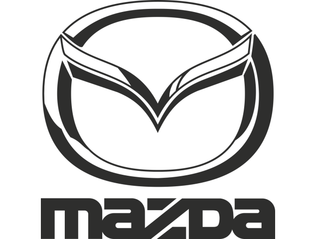 Sticker Mazda Logo 1 - Auto Mazda