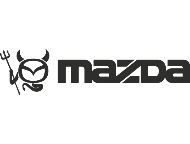 Sticker Mazda Logo Diable - Auto Mazda