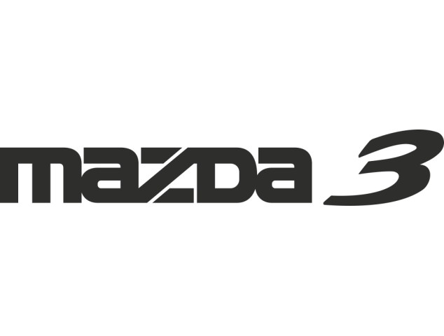 Sticker Mazda 3 - Auto Mazda