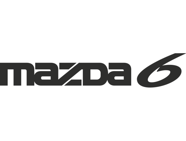 Sticker Mazda 6 - Auto Mazda