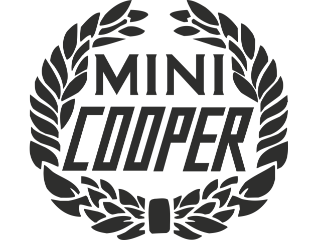 Sticker Mini Cooper Logo - Auto Mini